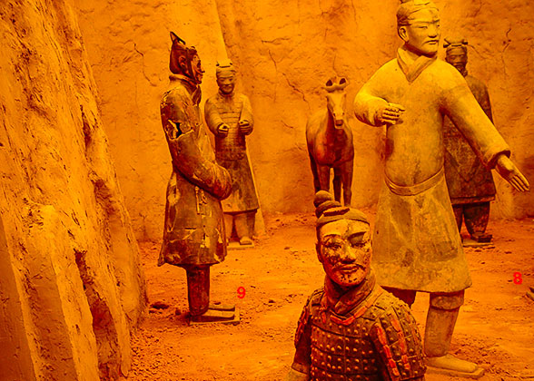 Pit 2 of Terracotta Army